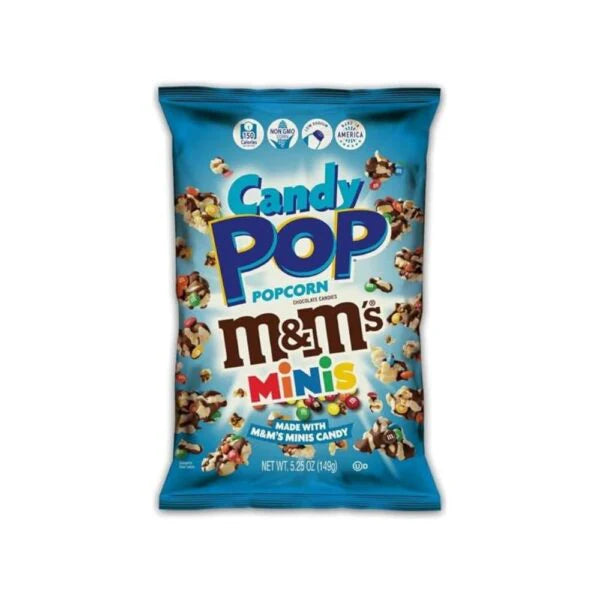 Candy Pop Popcorn M&m’s Minis