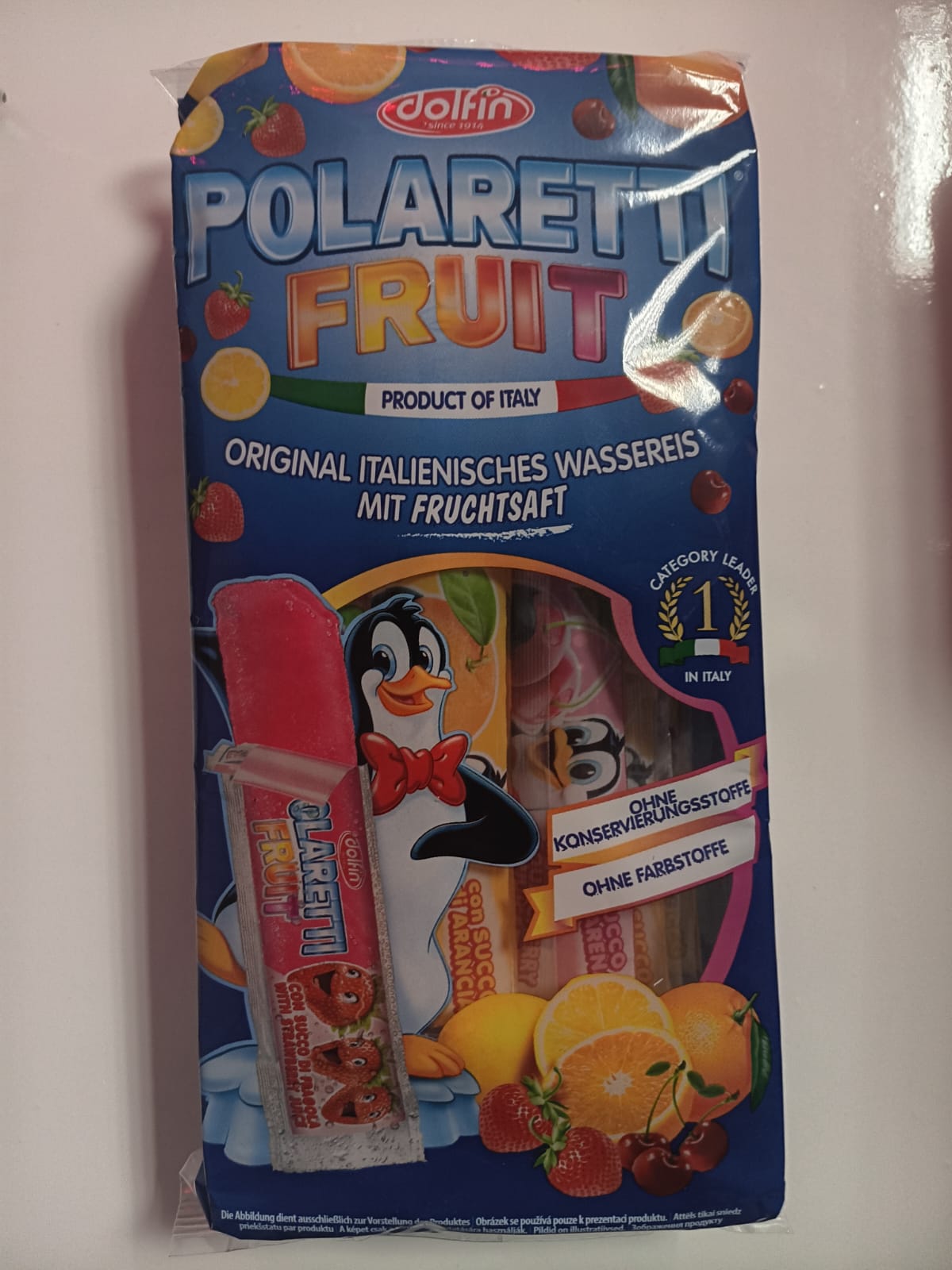 Polaretti Fruit Original Italienisches Wassereis