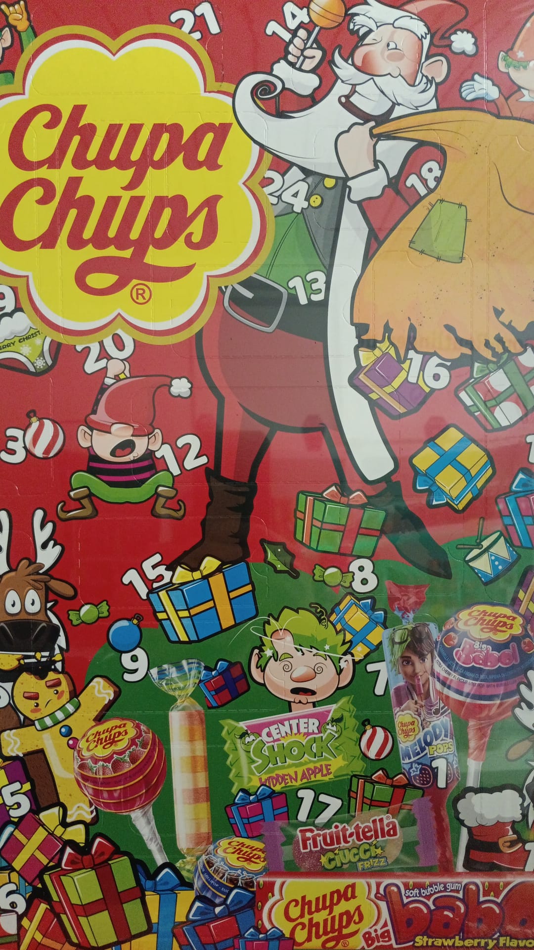 Chupa Chups Adventskalender 211g