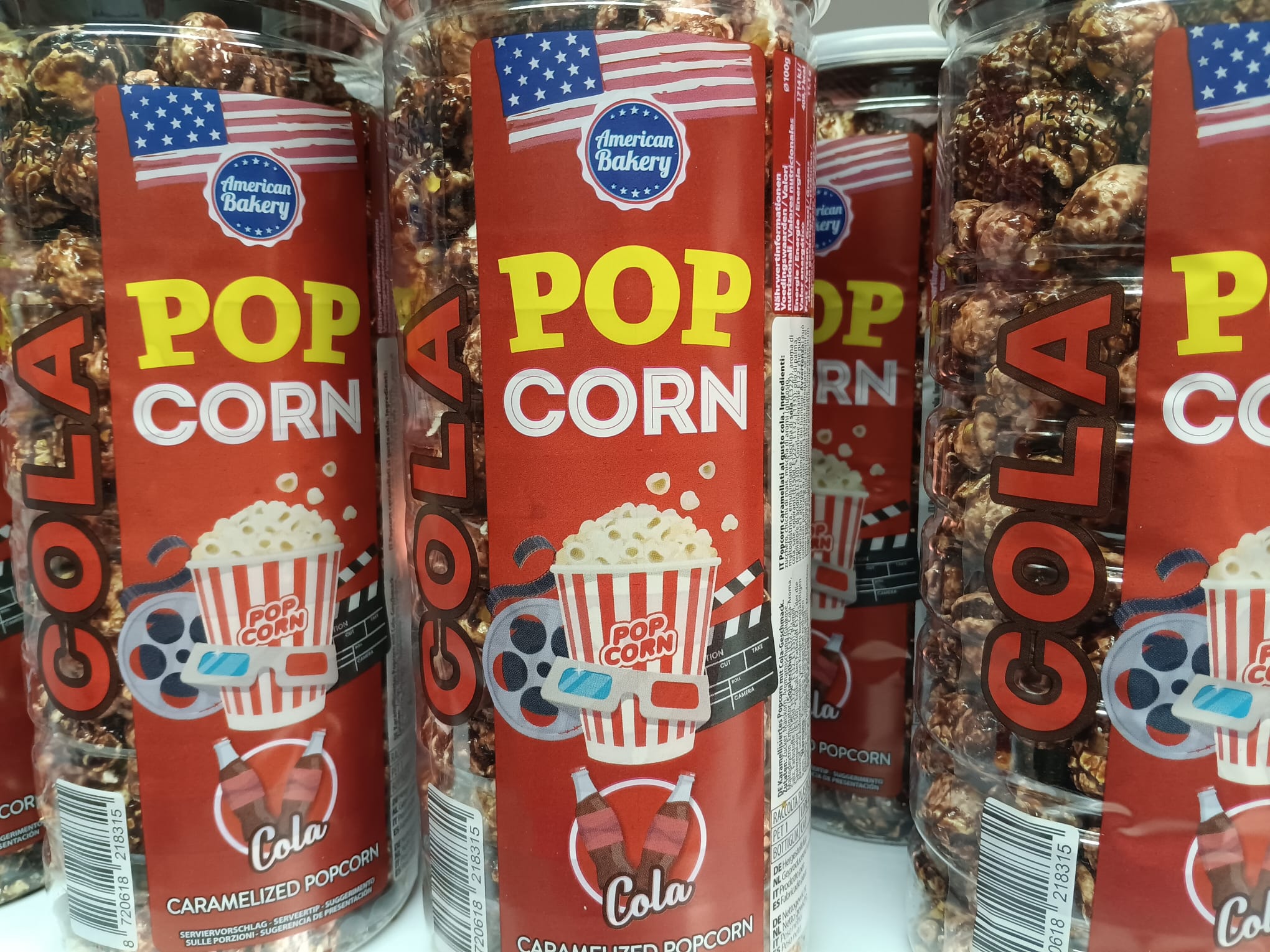 Popcorn Cola American Bakery