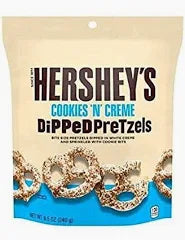 Hersheys Cookies N Creame Dipped Pretzels