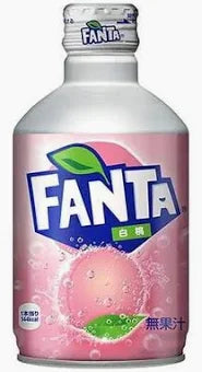 Fanta White Peach Japan Aluminium