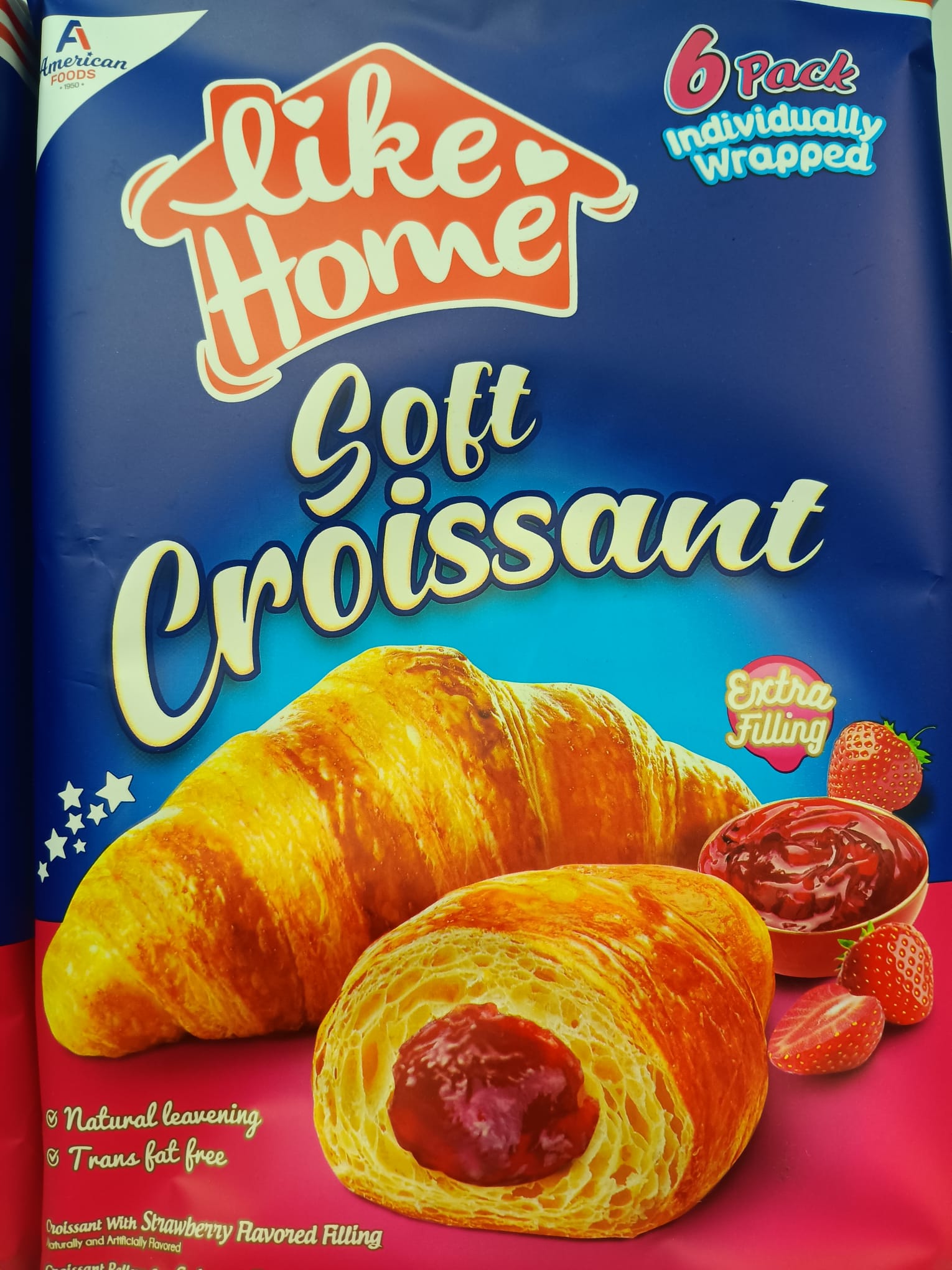 Like Home Croissant Erdbeere 6er Pack