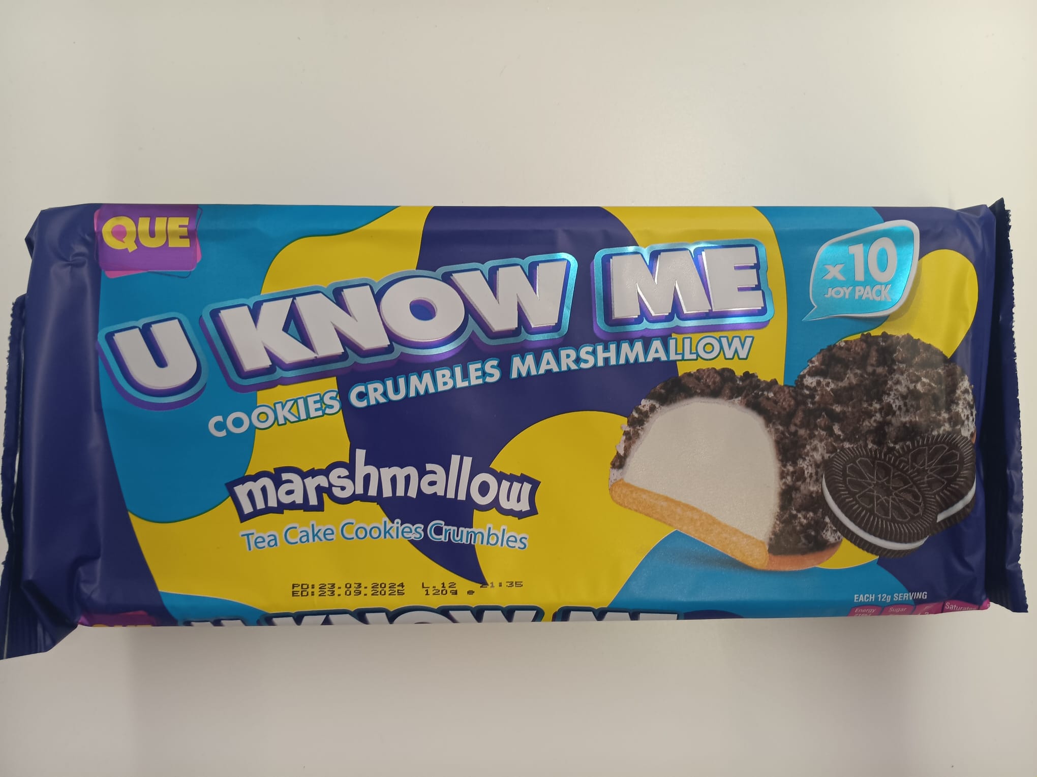 U Know Me Cookies Marshmallow